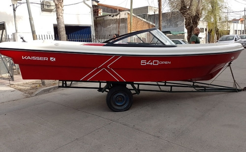 Imagen 8 de 19 de Lancha 0hs. Kaisser 540 Open Mercury 60 Hp Cuatro Tiempos