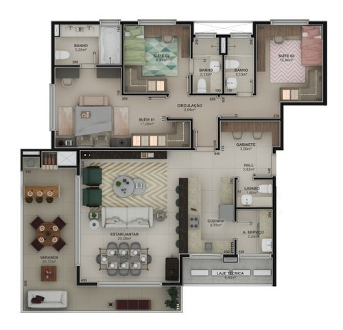 Apartamento À Venda No Bairro Morro Do Espelho - São Leopoldo/rs - O-13874-23734