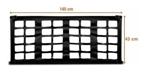 Imagem 5 de 7 de Tela Protetora Para Fixar Carga De Pick-up's 1.40 X 43cm