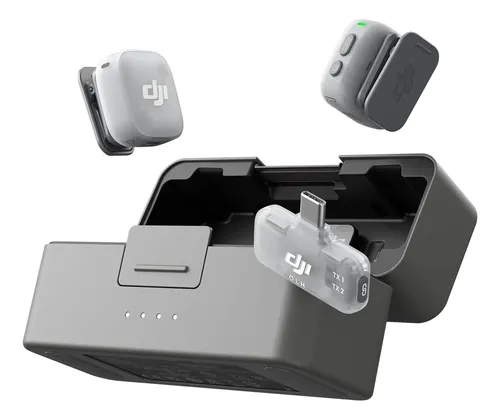 Dji Mic Mini 2 (2 Tx + 1 Rx Móvel + Estojo De Carregamento