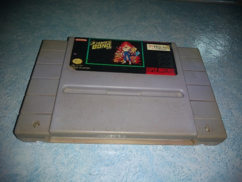 Super Nintendo Snes Video Juego James Bond Jr Original