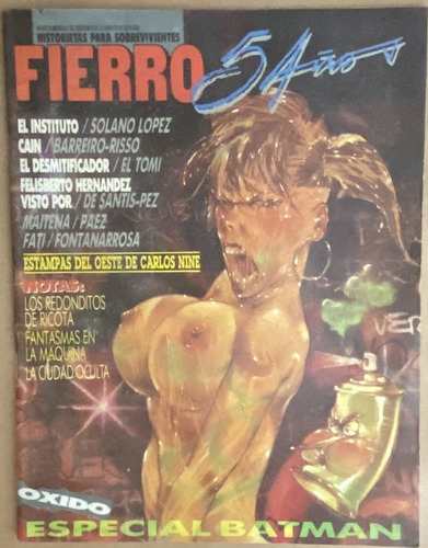 Revista Fierro N° 60 / Primera Época / Maitena Fati /  Ej2