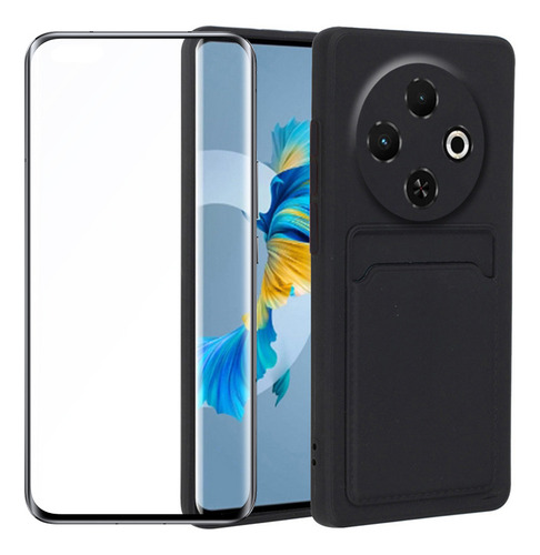 Funda Para Tecno Spark 30c Lujo Tarjeta Paquete+mica