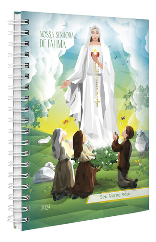 Agenda Planner 2024 Personalizada Nossa Senhora De Fátima