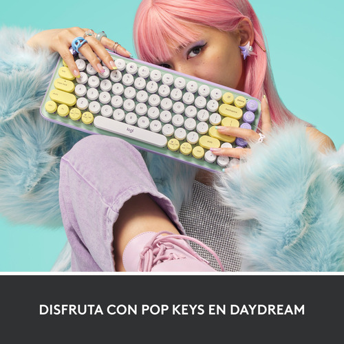 Logitech Pop Keys Teclado Mecánico Inalámbrico Daydream