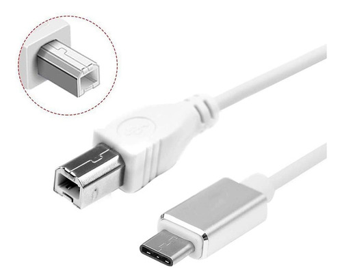 Cable Midi W0usb B A Conector C, Cable Adaptador, Piano Au