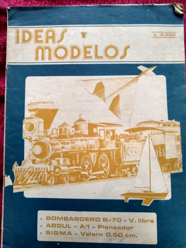 Revista Ideas Y Modelos (planos) Año 1 N 3 0ct 1981 Perfecta