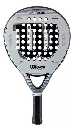 Paleta Wilson Padel Ws 22.25 Rough Rugosa Full - Salas