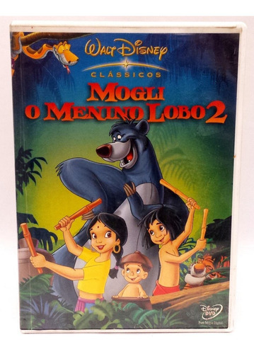 Dvd Mogli O Menino Lobo 2 (original) Walt Disney Clássicos