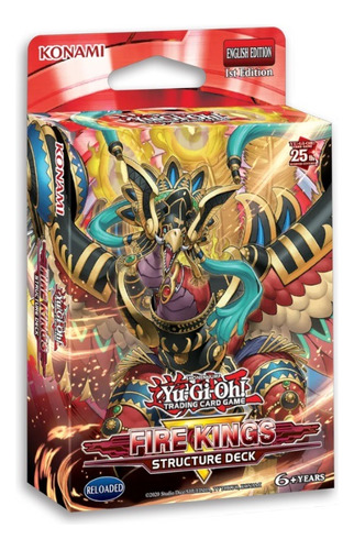 Yugioh! - Revampe Fire Kings Baraja De Estructura Ingles