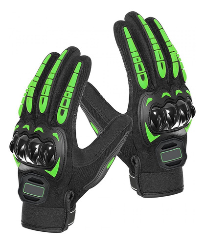2x Guantes De Pantalla Táctil Completo Guantes De Verde Xl