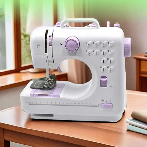 Máquina De Coser Portátil Eléctrica 12 Puntadas Advenco