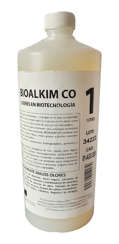 1lt - Bacterias Y Enzimas Tratamiento Fosas Septicas Biodige