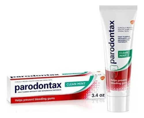 Pasta Dental Parodontax Clean Mint Prevención Encías Sangran