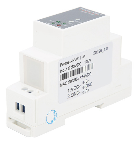 Montaje En Riel De Servidor Serie Ethernet Rs485 A Wifi Para