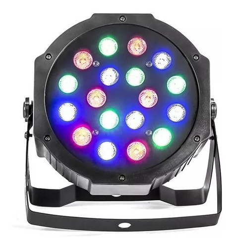 Cañon Par Led 18x5 Mpr Steelpro Rgbw 3 En 1 Dmx Envio Full 