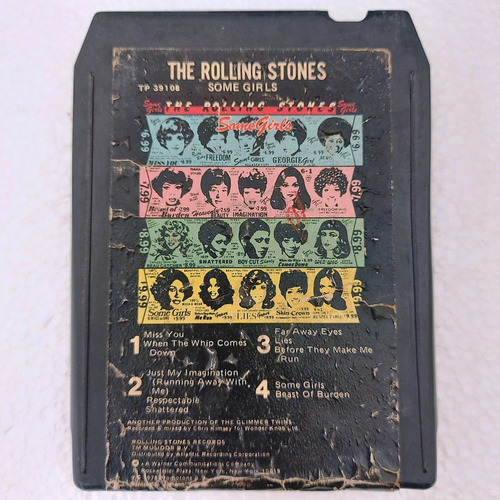 The Rolling Stones - Some Girls  Importado Usa  8-tracks