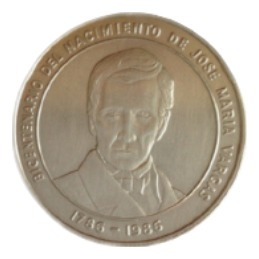 Moneda Bicentenario Del Nacimiento Del Dr José María Vargas