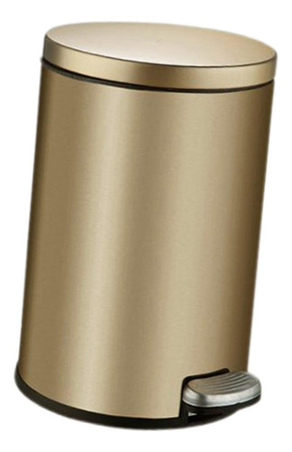 Cubo De Basura Con Pedal De Acero Inoxidable A Prueba De