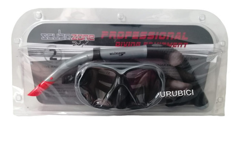 Imagen 3 de 9 de Set Snorkel Profesional Mascara C/snorkel.excelente Calidad.