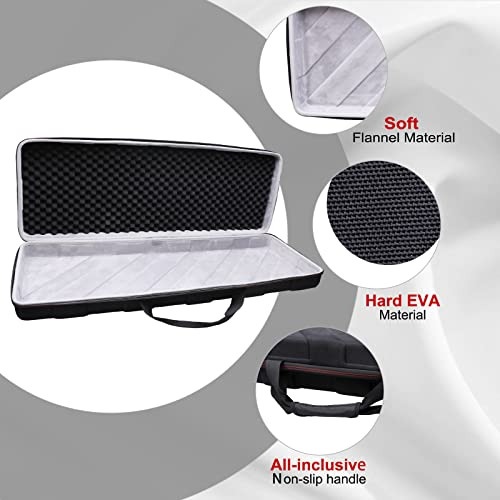 Funda Rígida Ltgem Eva Para Alesis V49 Mkii Usb Midi Keyboar