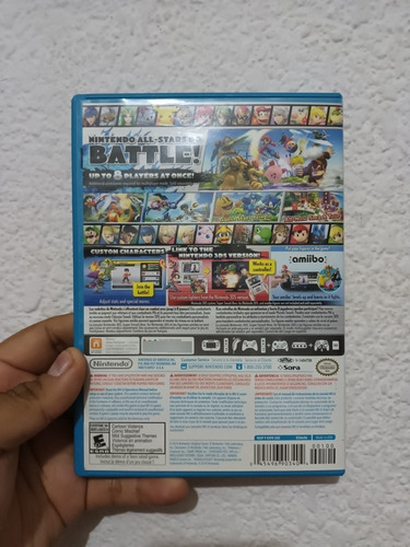 Super Smash Bros Nintendo Wii U (Usado)