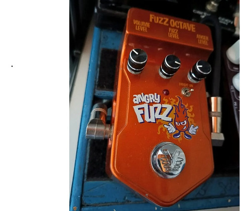 Visual Sound Angry Fuzz Octavador Naranja Oscuro (Usado)