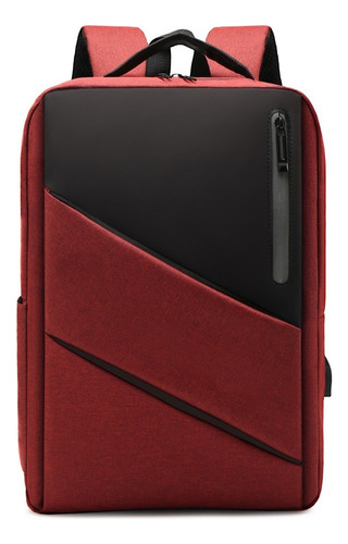 Mochila Impermeável Apple Macbook Pro Air 13.3 15.6 Polegada Cor Vermelho