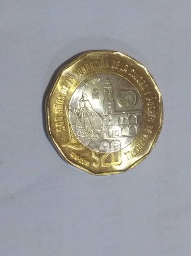 Moneda$20 500 Años Veracruz Nueva