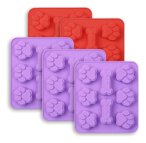 Moldes Silicona 2 En Para Patas Y Grado Alimenticio Para Cho