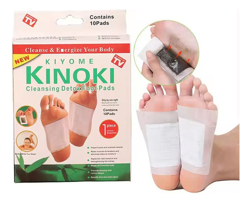 Parches De Pies Kinoki Detox Relaja Desintoxicante Limpieza!