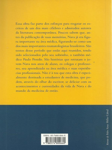 O Anfiteatro: Textos Sobre Medicina, De Nava, Pedro. Editora Ateliê Editorial, Capa Mole, Edição 2ª Edição - 2003 Em Português