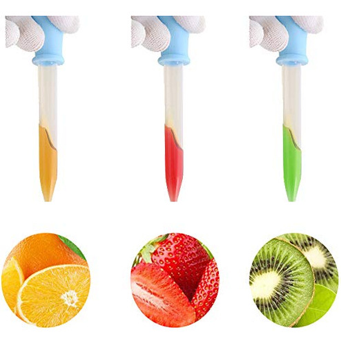 20 Pcs 5 Ml Liquid Droppers Silicone,silicone Plastic L...