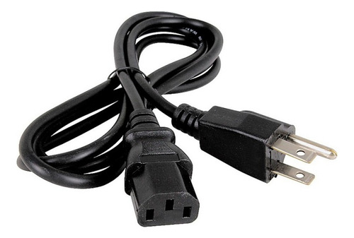 Cable De Poder Corriente Para Fuente De Pc De 3 Metros