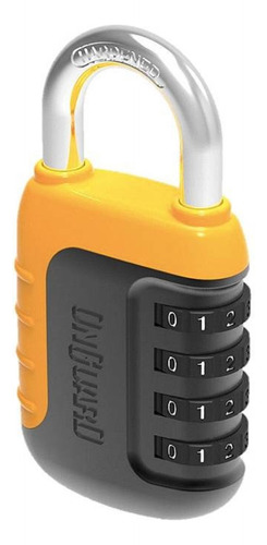 Candado 8243 Con Combinacion Neon Naranja 40mm Onguard