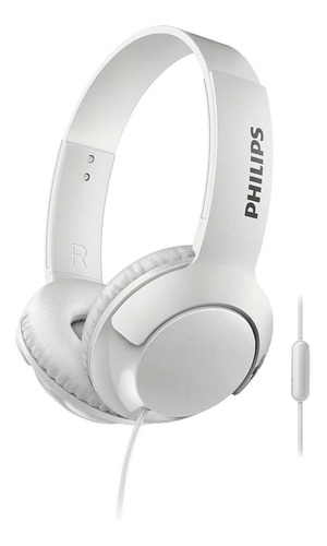 Auriculares Philips Vincha On Ear Cable Jack 3.5 Bass+ Blco