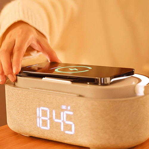 Reloj Despertador Digital Con Luz Nocturna Y Pantalla Led,