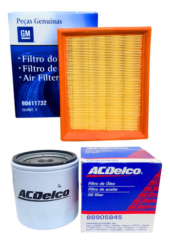 Kit Filtros De Aceite Y Aire Corsa Classic Agile 1.4 1.6