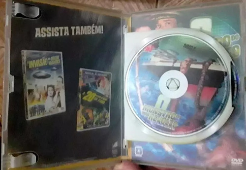Dvd O Monstro Do Mar Revolto ( Clássico ) Duplo - Novo