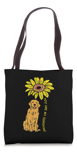 Sunflower Sunshine Golden Retriever Mascota Perro Niñas Muje