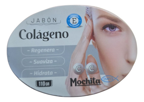 Jabon Colageno 110gr Barra