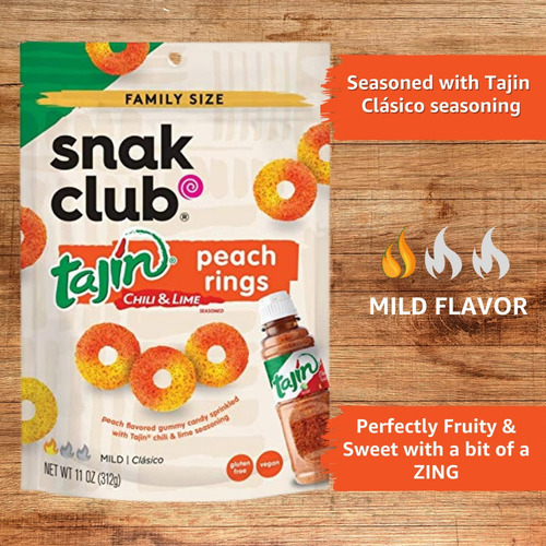 Snak Club Toasted Corn Maíz Tostado Con Tajín 312g Importado