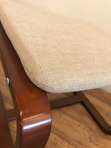 Puff Apoyapies Volgar Color Walnut Madera