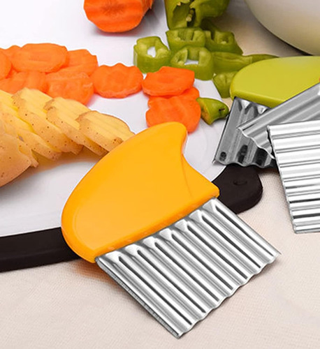 Cortador De Arrugado Ondulado Chopper Cuchillo Slicer Help