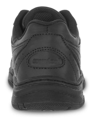 Imagen 5 de 8 de Zapatos Colegial 10 New Negro Para Niño Y Niña Croydon