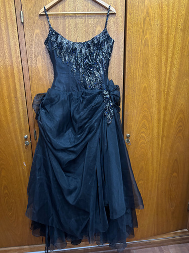 Vestido De Fiesta Cristales Swarosky (Usado)