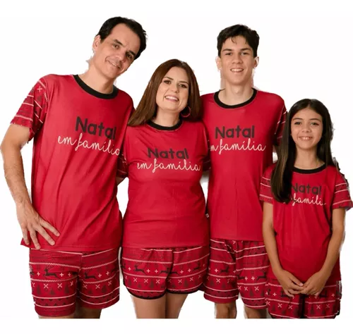 Kit Família Natal é Família na Camiseteria S.A.