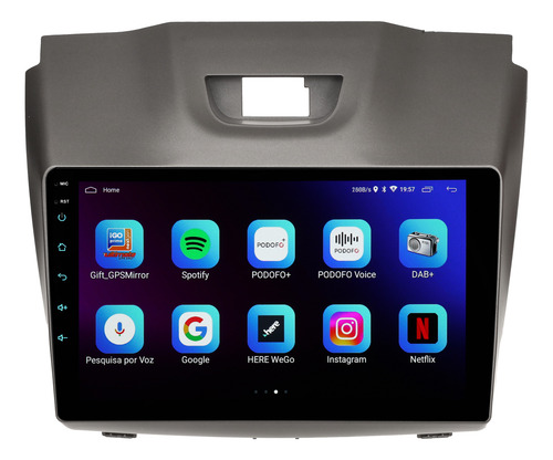 Central Multimidia S10 Lt Ltz 12/15 Android 13 2gb 64gb 9p