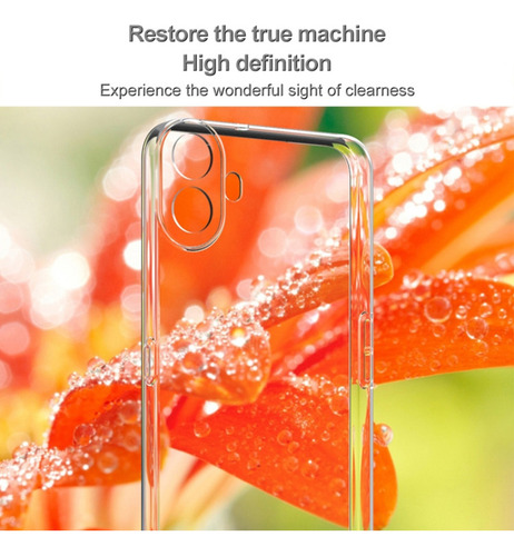 Funda De Tpu Transparente Para Nothing Cmf Phone 1