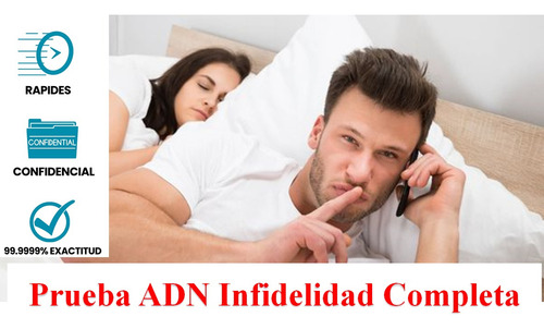 Prueba Adn Infidelidad Completa - En 6 Días Hábiles